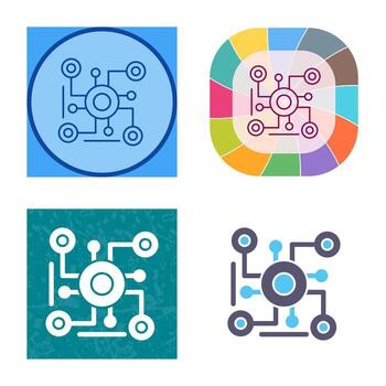 icono de vector de conexión