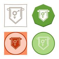 College Fraternity Vector Icon