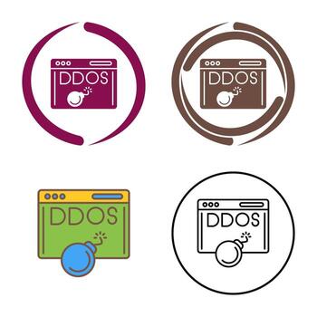Ddos Attack Vector Icon