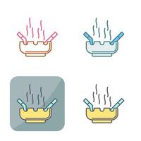 Ashtray Vector Icon