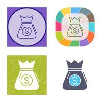 Money Bag Vector Icon