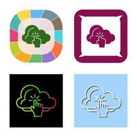 Cloud Computing Vector Icon