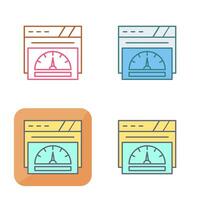 Speedometer Vector Icon