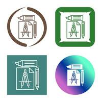 icono de vector de herramientas de estudio