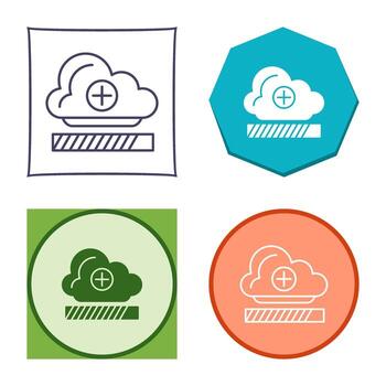 icono de vector de carga