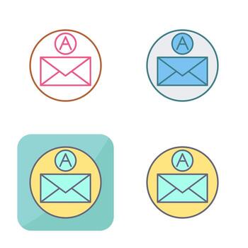 icono de vector de correo electrónico
