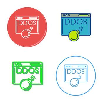Ddos Attack Vector Icon