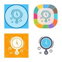 Wall Clock Vector Icon