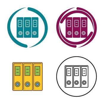 icono de vector de documento