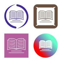 icono de vector de libro