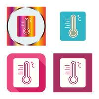 Thermometer Vector Icon