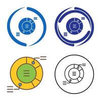 Pie Chart Vector Icon