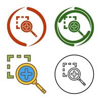 Zoom In Vector Icon