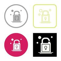 Open Lock Vector Icon