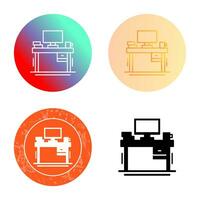 Desk Vector Icon