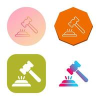 Gavel Vector Icon