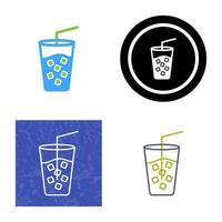 Cold Drink Vector Icon