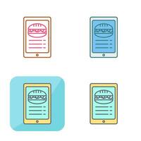 Online order Vector Icon