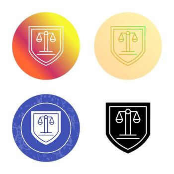 icono de vector de escudo