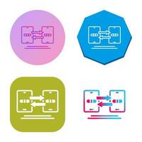 Data Synchronization Vector Icon