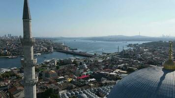 Estanbul suleymaniye mezquita Hazme aéreo foto