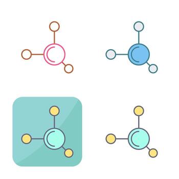 Molecule Vector Icon