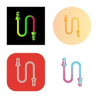 Jumping Rope Vector Icon