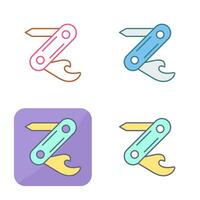 Swiss Army Knife Vector Icon