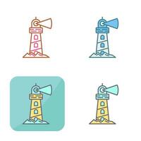 Lighthouse Vector Icon