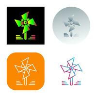 Pinwheel Vector Icon