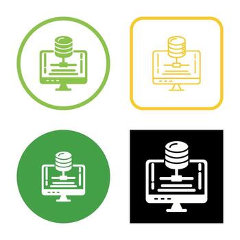 Server Vector Icon