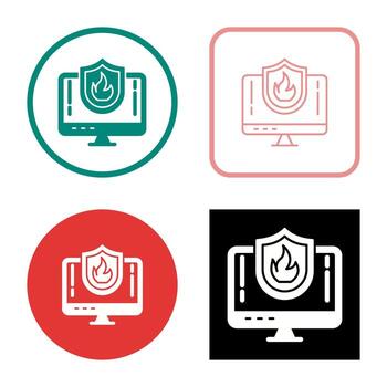 Firewall Vector Icon