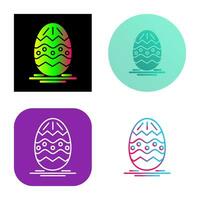 Easter Egg Vector Icon