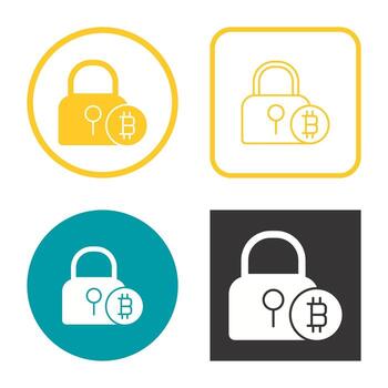 icono de vector de bloqueo