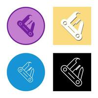 Swiss Army Knife Vector Icon