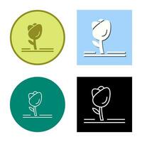 Tulip Vector Icon