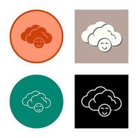 Cloudy Vector Icon