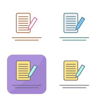 editar icono de vector