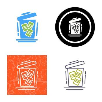 eliminar icono de vector