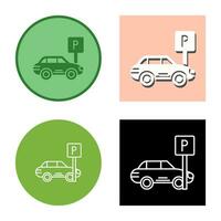 Parking Vector Icon