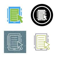 Ebook Vector Icon