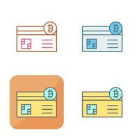 Credit Card Vector Icon