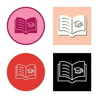 Open Book Vector Icon