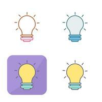 Light Bulb Vector Icon