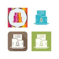 Save List Vector Icon