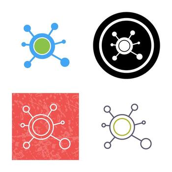 Molecule Vector Icon