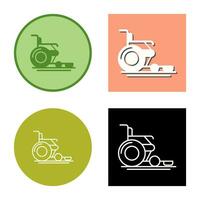 Wheel Chair Vector Icon