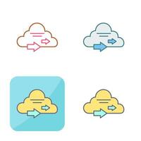 Cloud Computing Vector Icon