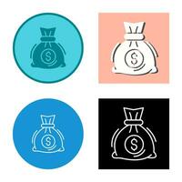 Money Bag Vector Icon