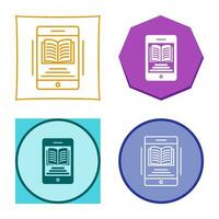 Ebook Vector Icon